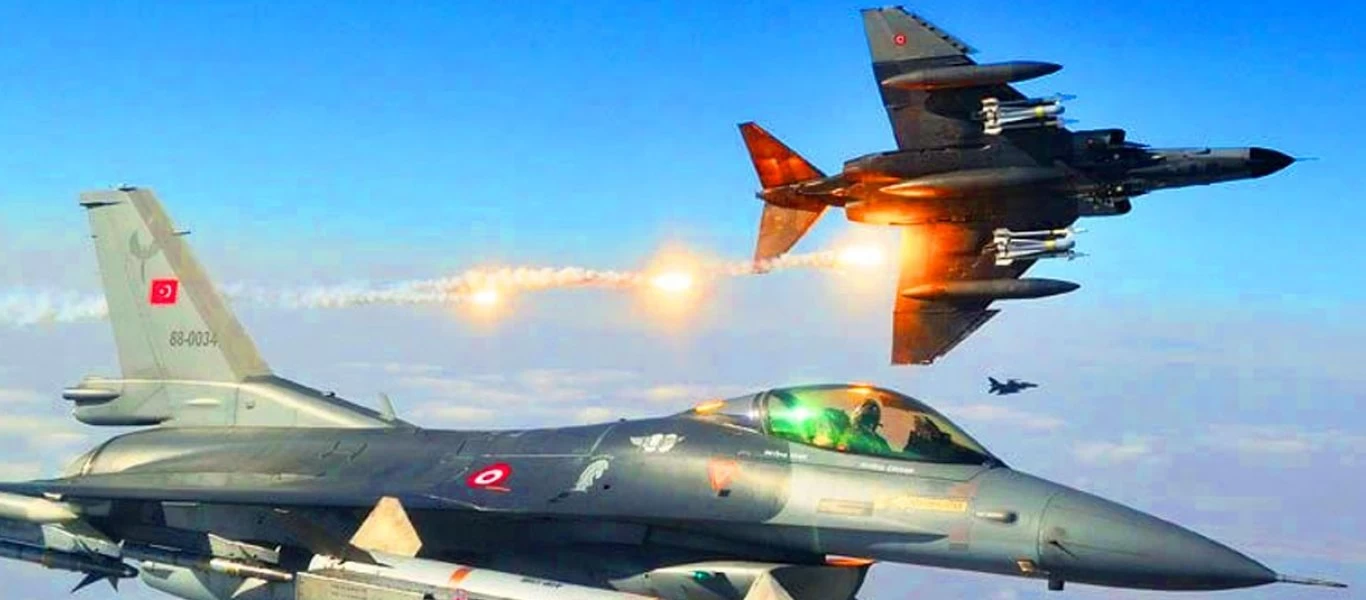 Τουρκικά μαχητικά πέταξαν επάνω από ελληνικό έδαφος σε Αγαθονήσι, Ανθρωποφάγοι και Μακρονήσι